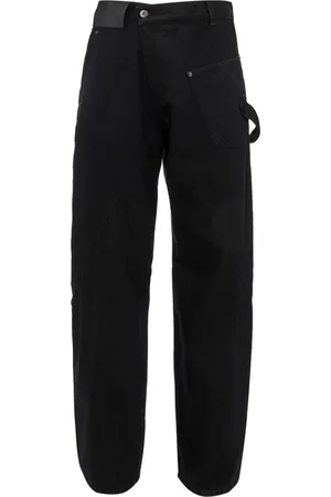 J.W.Anderson Jean ample à logo brodé
