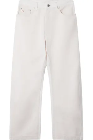 Stella McCartney Jean court à taille haute