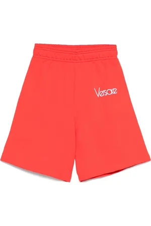 VERSACE Short à logo brodé