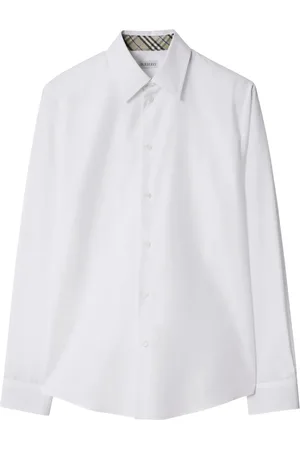 Burberry Chemise à boutonnière sur le devant