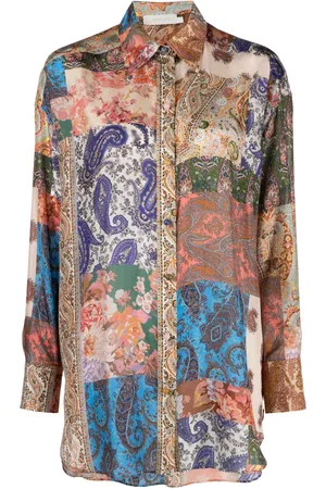 ZIMMERMANN Chemise imprimée à manches longues
