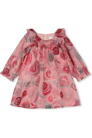 Chloé Robe volantée à fleurs