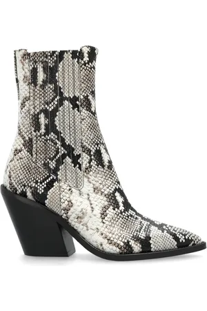 IRO Bottines à imprimé peau de python