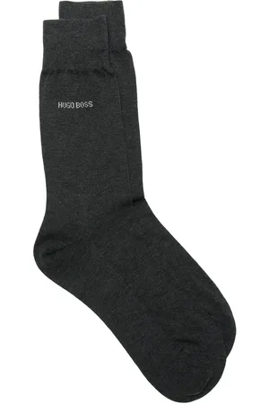 HUGO BOSS Chaussettes à logo en intarsia