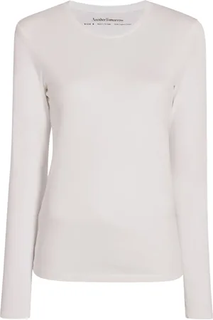 Another Tomorrow T-shirt en coton biologique à col rond