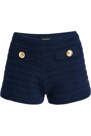Retrofete Short Sandra en maille nervurée