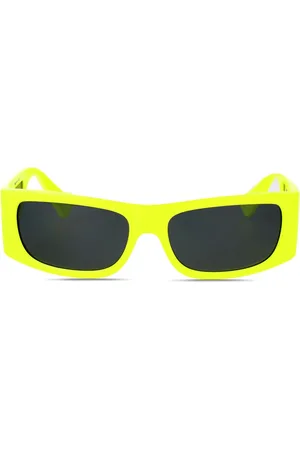 VERSACE Lunettes de soleil à monture rectangulaire
