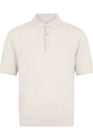 Boglioli Polo à design nervuré