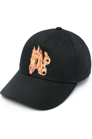 Palm Angels Casquette à logo Burning brodé
