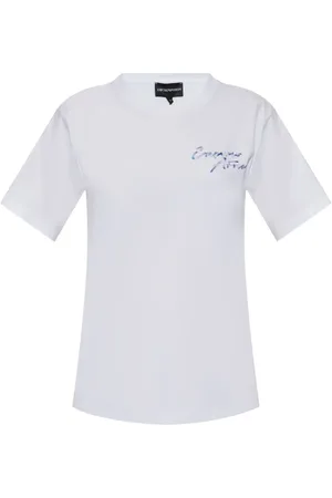 Emporio Armani T-shirt à logo brodé