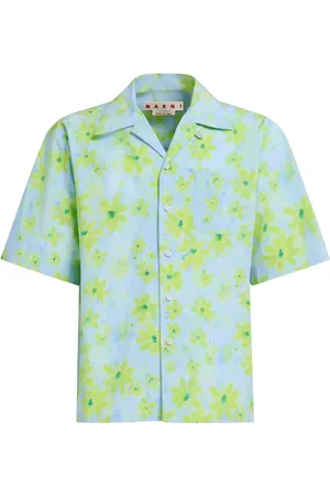 Marni Chemise en coton à fleurs