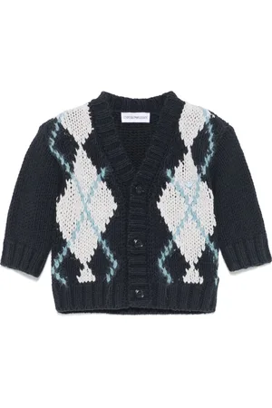 Emporio Armani Cardigan à losanges