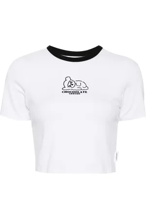 Chocoolate T-shirt à logo floqué