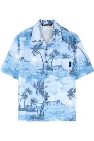 Palm Angels Chemise à imprimé Sunset
