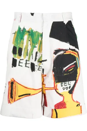 Honey Fucking Dijon Short en coton à imprimé graphique