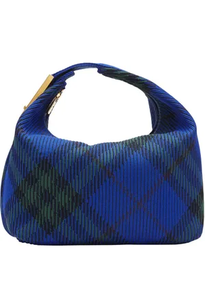 Burberry Sac porté épaule à carreaux