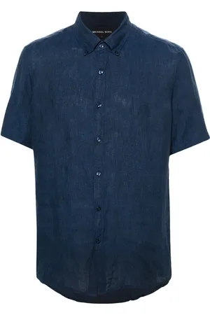 Michael Kors Chemise en lin à manches courtes
