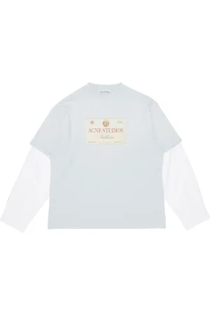 Acne Studios T-shirt imprimé à design superposé