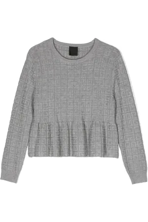Givenchy T-shirt froncé à logo en jacquard