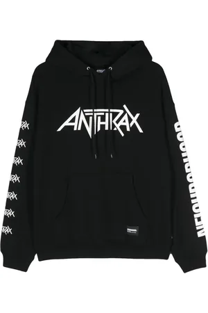 NEIGHBORHOOD X Anthrax hoodie à logo imprimé