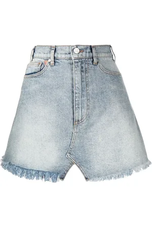 Natasha Zinko Minijupe en jean à bords francs