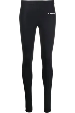 Jil Sander Legging à logo imprimé