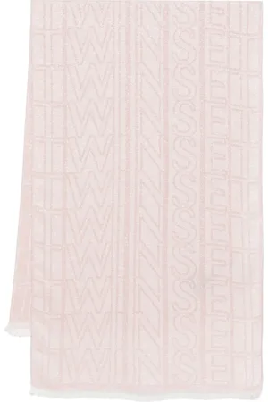 Twin-Set écharpe à logo en jacquard