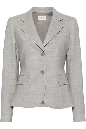 P.A.R.O.S.H. Blazer chiné à simple boutonnage