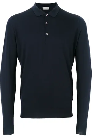 JOHN SMEDLEY Polo Belper à manches longues