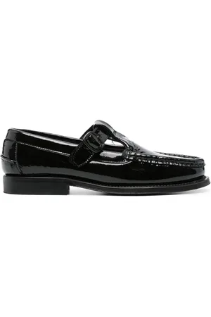 Hereu Mocassins Alber en cuir froissé