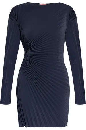 Kenzo Robe plissée à manches longues