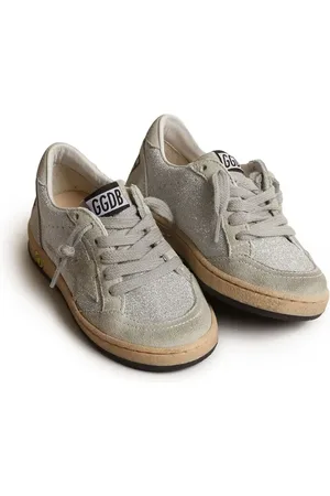 Golden Goose Baskets lacées à logo imprimé