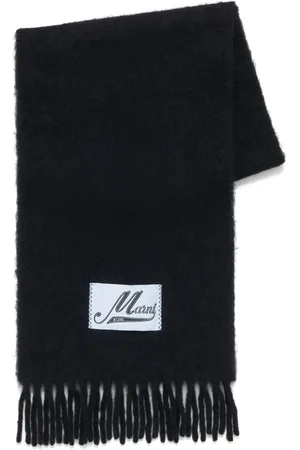 Marni écharpe à effet brossé