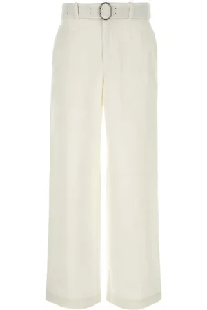 Jil Sander Pantalon ample à taille ceinturée