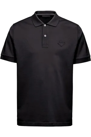 Prada Polo en piqué à manches courtes