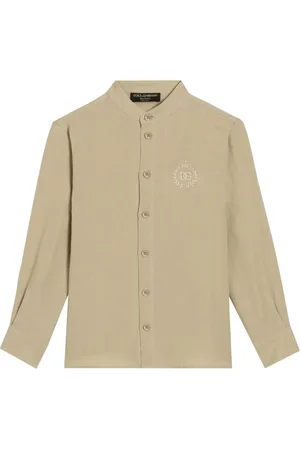 Dolce & Gabbana Chemise à logo brodé