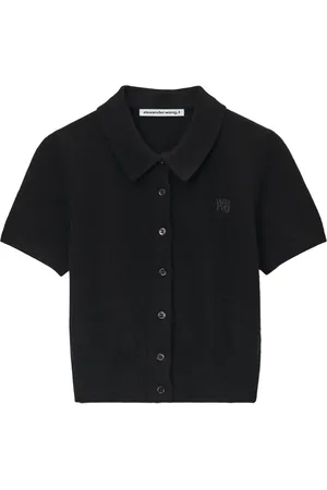 Alexander Wang Polo à logo brodé