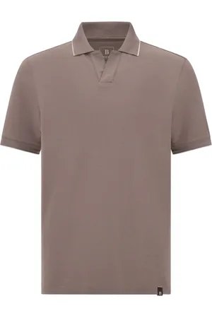 Boggi Milano Polo à bords contrastants