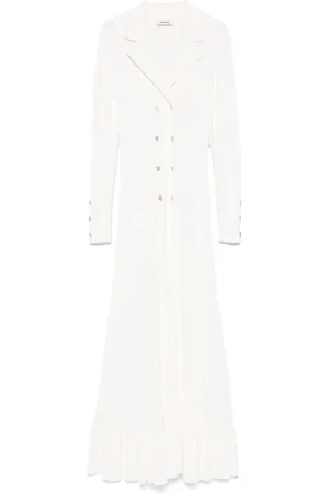 Sandro Robe en maille à coupe longue