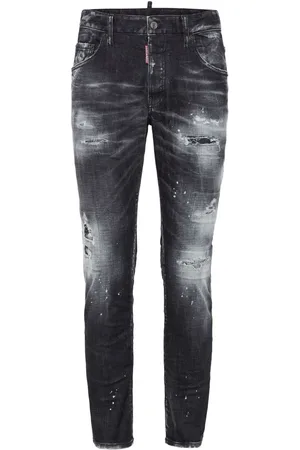 Dsquared2 Jean à effet usé