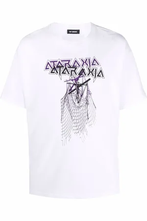 RAF SIMONS T-shirt à imprimé graphique