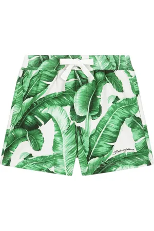 Dolce & Gabbana Short à imprimé feuillage