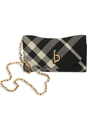 Burberry Portefeuille Rocking Horse à bride en chaîne