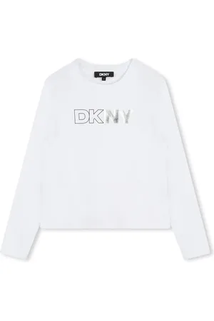 DKNY T-shirt en coton à logo imprimé