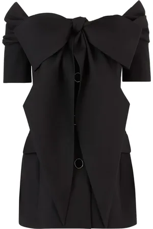Nina Ricci Veste en laine à épaules dénudées