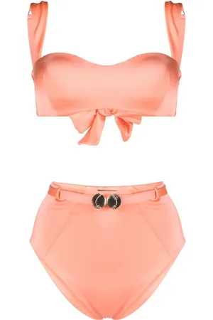 Noire Swimwear Bikini à breloque coquillage