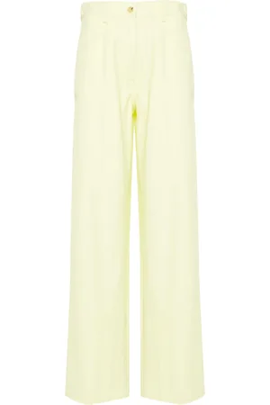 FORTE FORTE Pantalon droit à taille haute