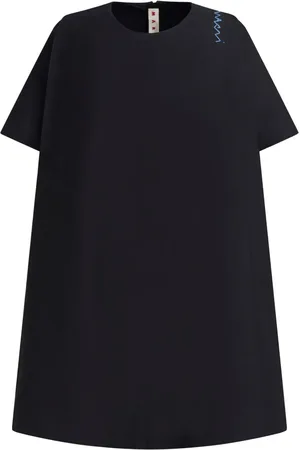 Marni Robe en coton à coupe courte