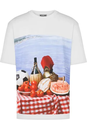 Moschino T-shirt à imprimé photographique