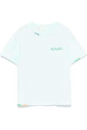 Palm Angels T-shirt à logo brodé